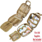 Hot!Tactical Hunting EDC Molle Pouch Outdoor Survival Emergency Medical Kit IFAK Waist Pack Bag First aid kit Hiking Accessories